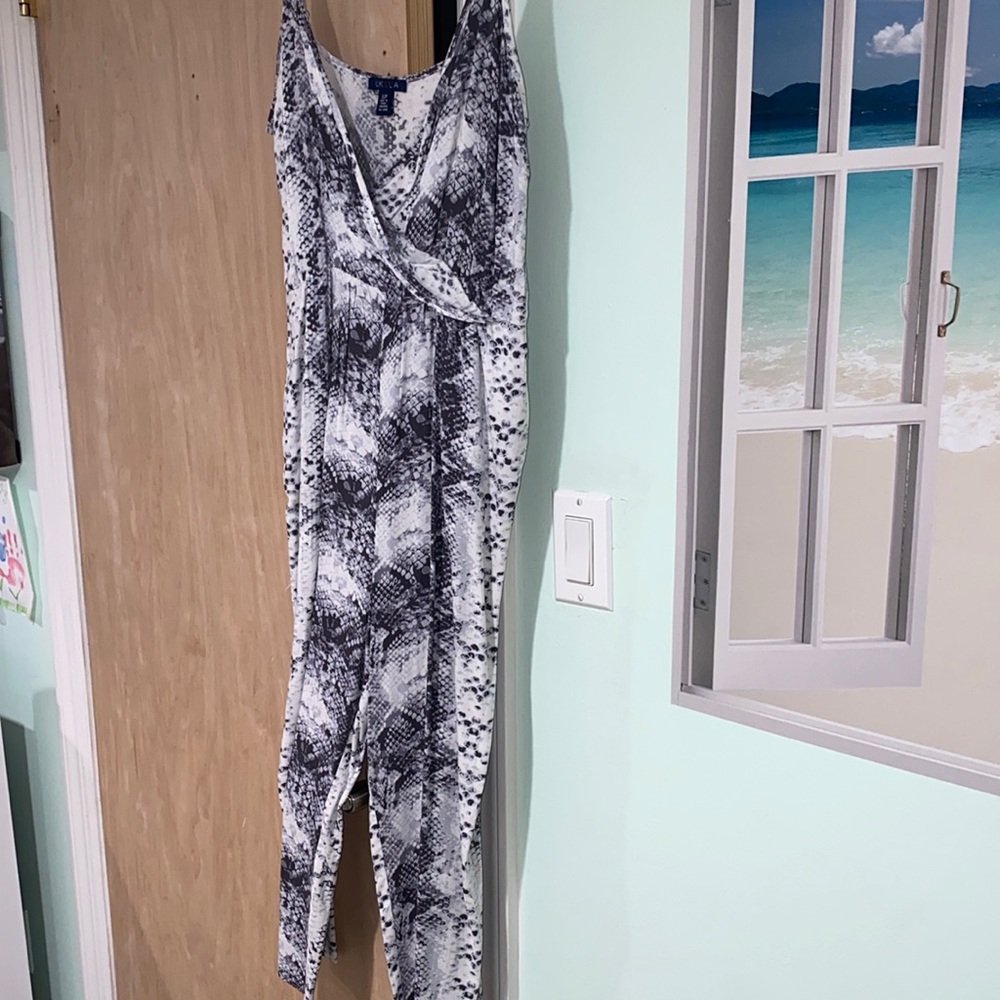 Snake skin jumpsuit